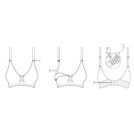  Carriwell Σουτιέν Θηλασμού χωρίς Ραφές / Seamless  Λευκό L CW300211