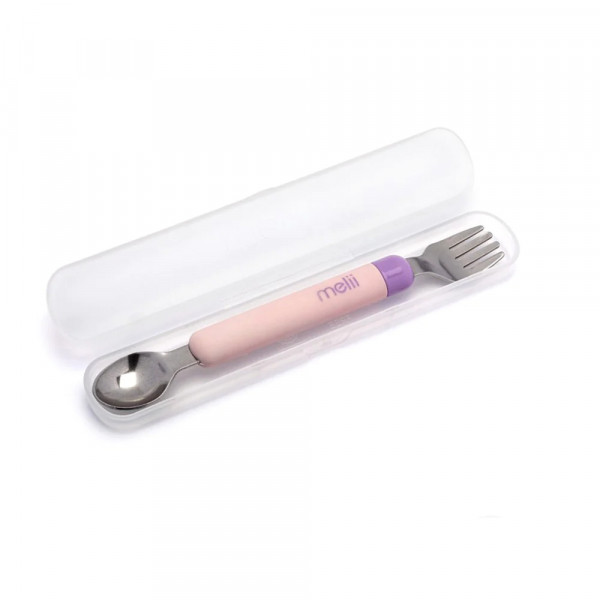 Melii – Spork On the Go Pink/Purple MEL11100