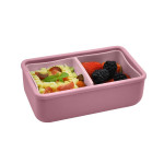 Melii Bento Σιλικόνης 2 Θέσεων 700ml Blush/Berry MEL22320 Melii Bento Σιλικόνης 2 Θέσεων 700ml Blush/Berry MEL22320