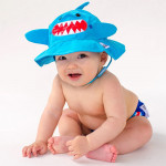 Zoocchini Σετ Μαγιό και Καπέλο UPF50  Καρχαριάκι - 6-12m ZOO1705M