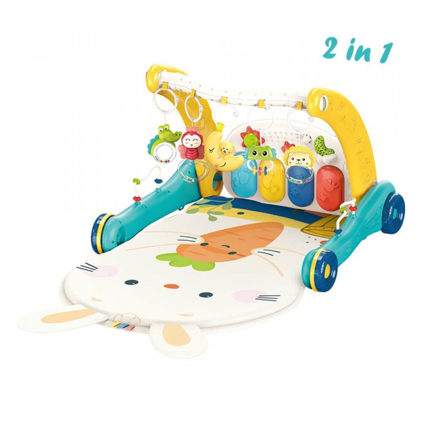 Bebe stars Γυμναστήριο-Περπατούρα Piano Rabbit 2in1 100-197