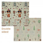 Bebe stars Χαλάκι δραστηριοτήτων διπλής όψης Jungle 200Χ180 100-500