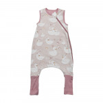 Bebe stars Υπνόσακος με πόδια αμάνικος 18Μ-24Μ 1 Tog Spring-Autumn Swan 3148-2
