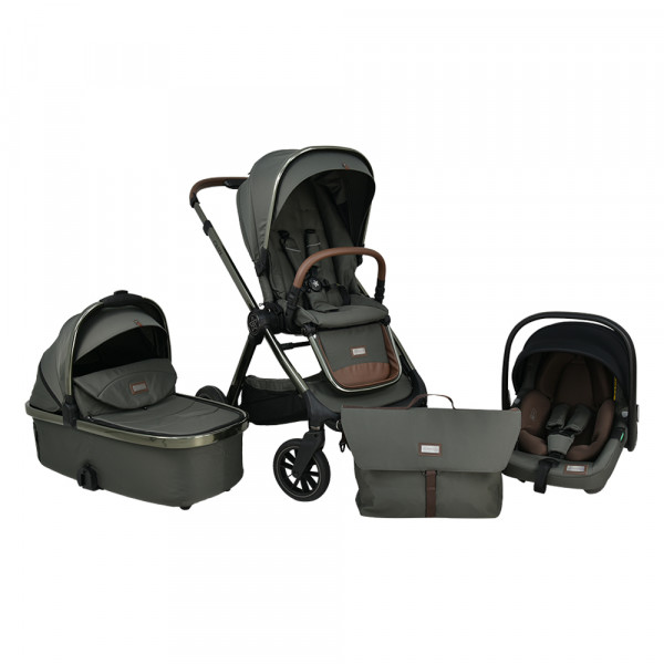 Bebe stars Πολυκαρότσι Onyx 3σε1 Dusty Olive 340-189