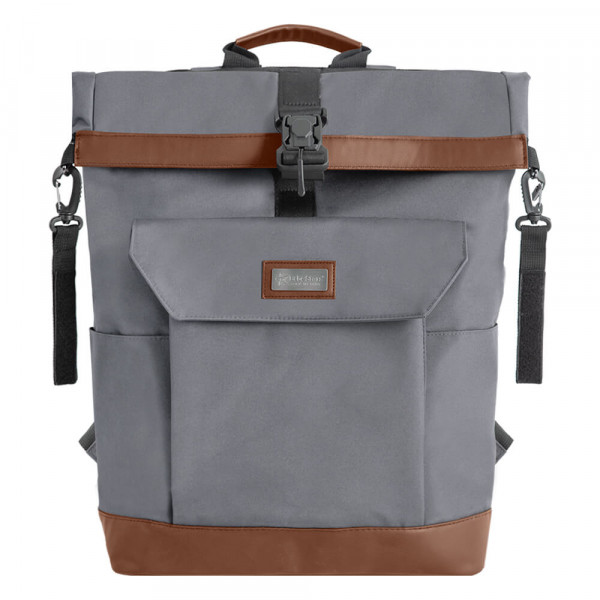 Bebe stars Τσάντα πλάτης – Αλλαξιέρα Grey 595-182