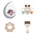 Bebe stars Σετ Δώρου 4τμχ Teddy Bear Dream Melody 60-100