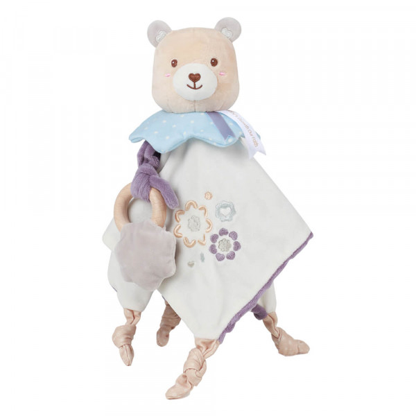 Bebe stars Μαλακό Teddy Flower Nani Cuddle & Teether 60-108