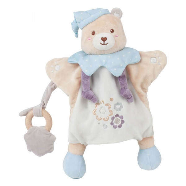 Bebe stars Μαλακό Teddy Flower Nani Cuddle & Puppet 60-109