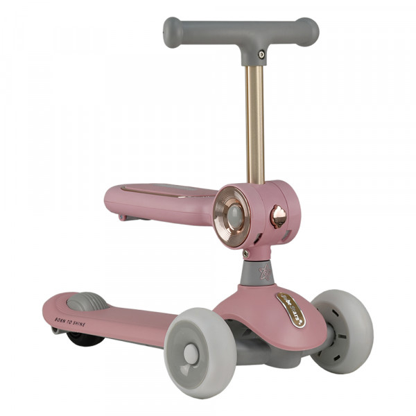 Bebe stars Πατίνι X-Ride 2in1 Pink 671-185