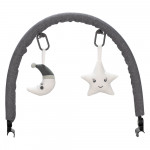 Bebe Stars Μπάρα Με Παιχνίδια Grey 801-186