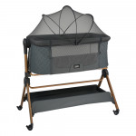 Bebe stars Λίκνο Serenity 2 in 1 Smoked Grey 846-186
