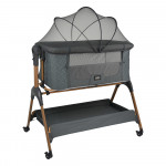 Bebe stars Λίκνο Style 2 in 1 Smoked Grey 847-186