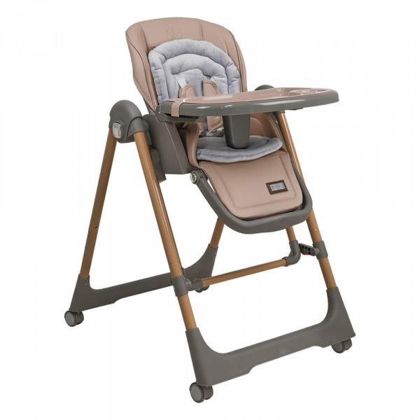 Bebe stars Καρέκλα Φαγητού-Κούνια Nuovo 2σε1 Mocha 867-182