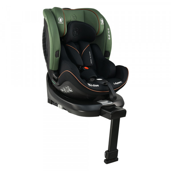 Bebe stars Κάθισμα Αυτοκινήτου i-Apex i-Size 360° Green 916-176