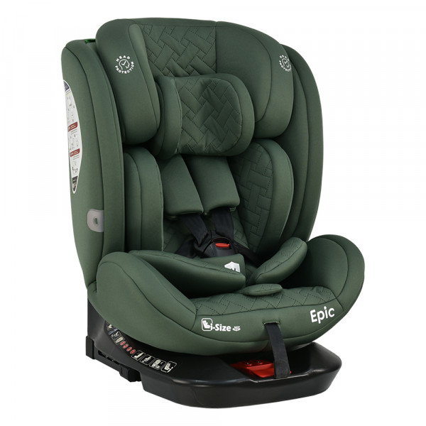 Bebe stars ΚΑΘIΣΜΑ ΑΥΤOKINHΤΟΥ EPIC ISOFIX I-SIZE 360° FOREST GREEN 921-176