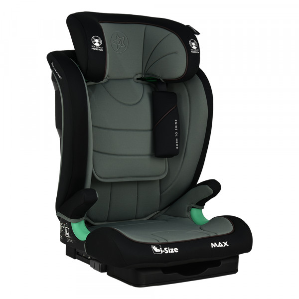 Bebe stars Κάθισμα Αυτοκινήτου Max Isofix i-Size  100-150cm Olive 936-176