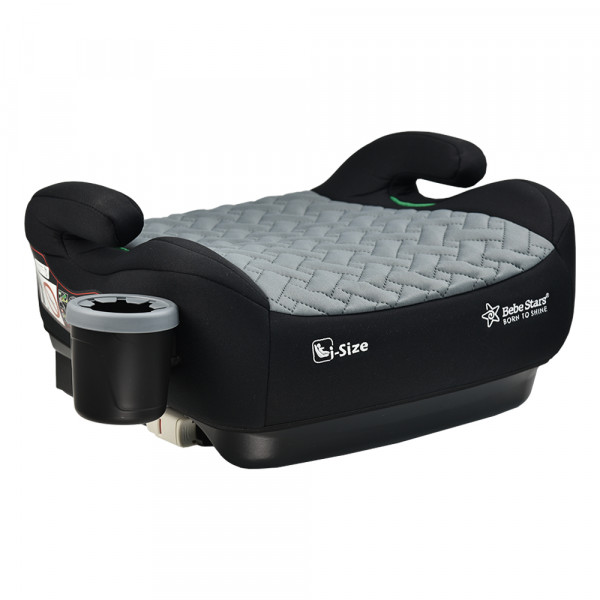 Bebe stars Κάθισμα Αυτοκινήτου Booster Isofix i-Size 125 έως 150 cm Grey 954-186