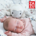 Zazu LIZ Προβατάκι Αρνάκι Νανουρίσματος με Χτύπους Καρδιάς και Λευκούς Ήχους ZA-LIZ-01