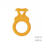 Marcus & Marcus Βρεφικός Κρίκος Οδοντοφυΐας Μασητικό Σιλικόνης Καμηλοπάρδαλη LOLA 6m+ MNMBB05-GF