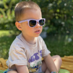 iTooTi Classic  Βρεφικά Γυαλιά Ηλίου 6-24m με εύκαμπτο Μωβ Λιλά σκελετό T-ITO-X01-CS07