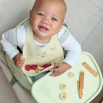 Mamas & Papas Βρεφικές Σαλιάρες Σιλικόνης Σετ 2τεμ Dino Teal 24280131