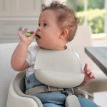 Mamas & Papas Βρεφικές Σαλιάρες Σιλικόνης Σετ 2τεμ Neutral Speckle 24280133