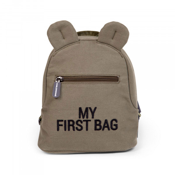 Childhome Σακίδιο Πλάτης My First Bag Kaki BR76003