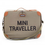 Childhome Παιδική Βαλίτσα Mini Traveller Kids Suitcase Canvas Kaki BR76007