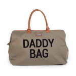 Childhome Τσάντα Αλλαγής Daddy Bag Big Canvas Kaki BR76153