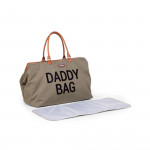 Childhome Τσάντα Αλλαγής Daddy Bag Big Canvas Kaki BR76153