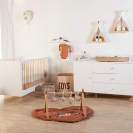 Childhome Παιδικό Κρεβάτι Wonder White 70x140cm BR77570