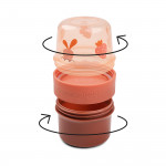 Done By Deer Παιδικό Δοχείο Φαγητού 2 WAY Birdee Papaya 150 ml 150 ml  BR77654