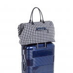 Childhome Τσάντα Αλλαγής Mommy Pied De Poule Black BR77798