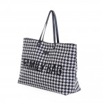 Childhome Τσάντα Αλλαγής Family Pied De Poule Black BR77799
