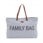 Childhome Τσάντα Αλλαγής Family Bag Canvas Grey BR77950