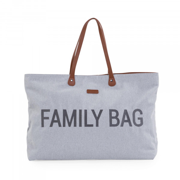 Childhome Τσάντα Αλλαγής Family Bag Canvas Grey BR77950