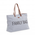 Childhome Τσάντα Αλλαγής Family Bag Canvas Grey BR77950