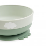 Done By Deer Παιδικό Σετ Φαγητού 3 τμχ Happy Clouds Green BR78205
