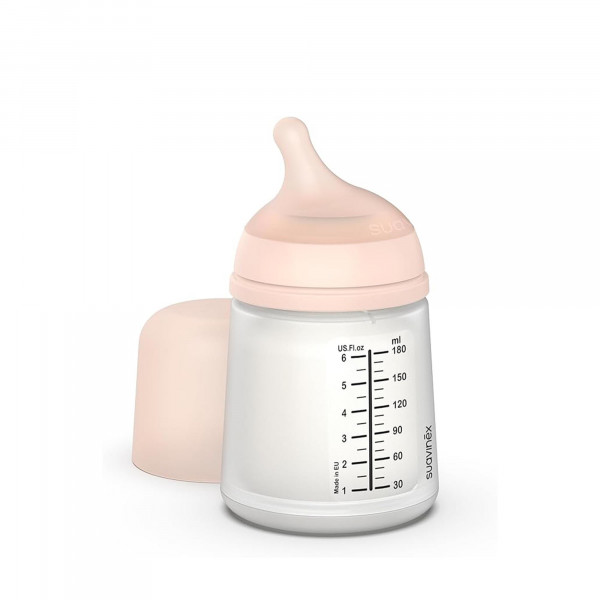 Suavinex Μπιμπερό Anti Colic Zero 180ml +0μ Προσαρμοσμένη Ροή BR78404