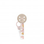 Suavinex Clip Πιπίλας με κορδέλα Dreams Pink BR78486