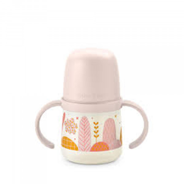 Suavinex Μπουκάλι Εκπαιδευτικό με λαβές 150ml +6μ Dreams Pink BR78522
