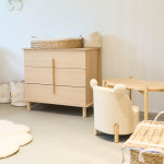 Childhome Παιδική Σιφονιέρα Nordica Natyral BR78643
