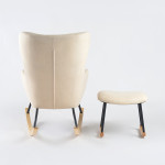 Baby Adventure Κουνιστή Πολυθρόνα Θηλασμού Light Brown BR79236