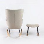 Baby Adventure Κουνιστή Πολυθρόνα Θηλασμού Grey Beige BR79239