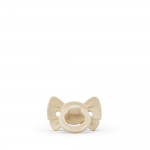 Elodie Πιπίλα Σιλικόνης Binky Bow Oat White 3m+ BR79323