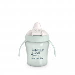 Suavinex Ποτήρι Εκπαιδευτικό με λαβές 200ml +6μ Wonderland Green BR79408