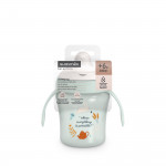 Suavinex Ποτήρι Εκπαιδευτικό με λαβές 200ml +6μ Wonderland Green BR79408