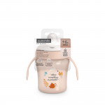 Suavinex Ποτήρι Εκπαιδευτικό με λαβές 200ml +6μ Wonderland Pink BR79409