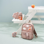 Done by Deer Σετ Φαγητού από Πλαστικό με Αντιολισθητική Βάση Ροζ 3τμχ για 6+Μ  BR79515