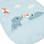 Done by Deer Παιδική Σαλιάρα Velcro Playground Blue BR79524